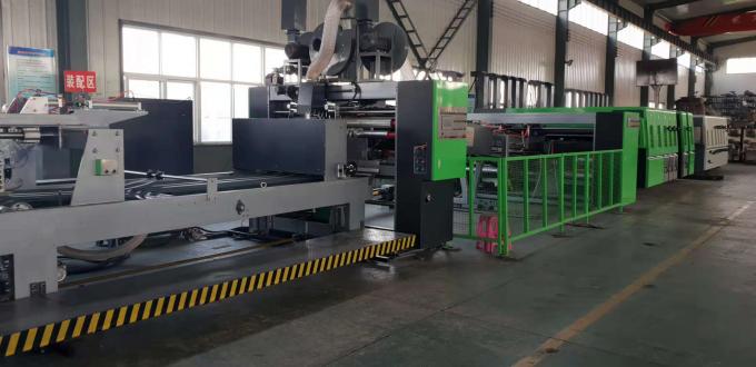 Πλήρως αυτόματος Diecutter Slotter εκτυπωτών 4 χρώματος φάκελλος Gluer ευθύγραμμο/Casemaker