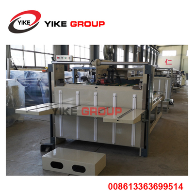 Ταχύτητα μηχανής 60m/min YKS-2800 Semi Folder Gluer Machine για την κατασκευή κουτιών από χαρτόνι