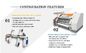 2 ζαρωμένη πτυχή μηχανή κιβωτίων χαρτοκιβωτίων/γραμμή παραγωγής ζαρωμένου χαρτονιού