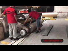 V5B / V6B Υδραυλικό στρώμα κυλίνδρων φρεατίου 1400 - 2800 mm Μέγεθος για γραμμή χαρτονιού