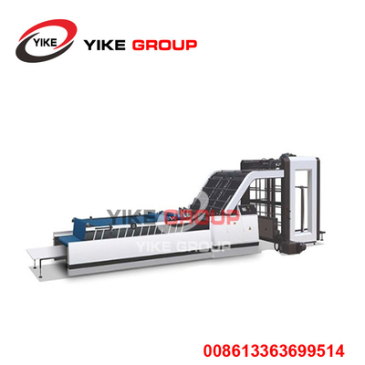 ΟΜΆΔΑ 3 YIKE Laminator φλαούτων ζαρωμένου χαρτονιού πτυχών αυτόματη μηχανή, μηχανή ελασματοποίησης υψηλής ταχύτητας