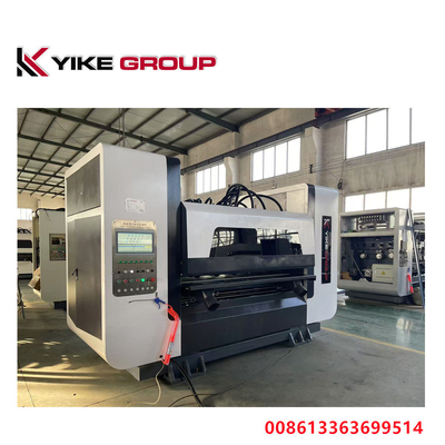 Ταχύτητα 200m/min 2500MM YIKE GROUP BNC Τύπος Αυτοκίνητος Τύπος Thin Blade Slitter Scorer online Για γραμμή παραγωγής κυματοειδούς χαρτονιού