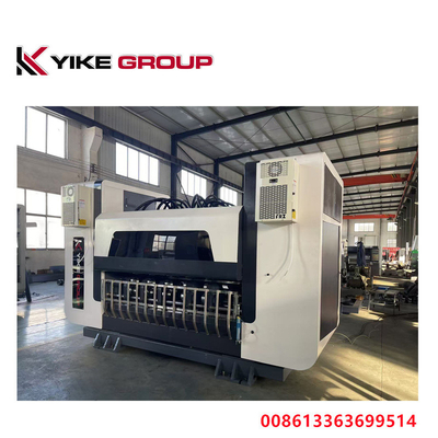 Ταχύτητα 200m/min 2500MM YIKE GROUP BNC Τύπος Αυτοκίνητος Τύπος Thin Blade Slitter Scorer online Για γραμμή παραγωγής κυματοειδούς χαρτονιού