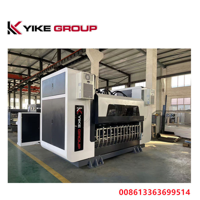 Ταχύτητα 200m/min 2500MM YIKE GROUP BNC Τύπος Αυτοκίνητος Τύπος Thin Blade Slitter Scorer online Για γραμμή παραγωγής κυματοειδούς χαρτονιού