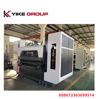 Ταχύτητα 200m/min 2500MM YIKE GROUP BNC Τύπος Αυτοκίνητος Τύπος Thin Blade Slitter Scorer online Για γραμμή παραγωγής κυματοειδούς χαρτονιού