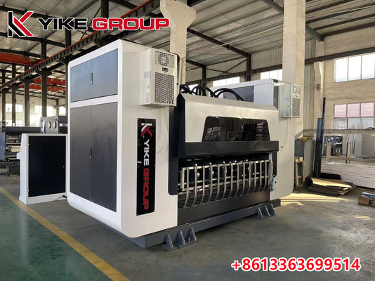 Εταιρεία YIKE GROUP Ταχύτητα 200m/m 1800/2200/2500 BNC Servo Type Auto Thin Blade Slitter Scorer Machine