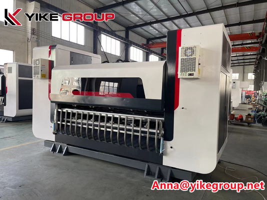 Εταιρεία YIKE GROUP Ταχύτητα 200m/m 1800/2200/2500 BNC Servo Type Auto Thin Blade Slitter Scorer Machine