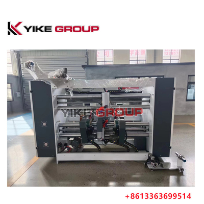 Ταχύτητα 600 ράμματα/λεπτο YIKE GROUP ημιαυτόματη συσκευή ραπτικής κυματοειδών κουτιών 2pcs