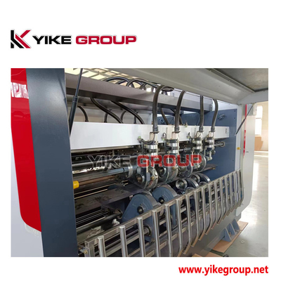 YK-2500 Thin Blade Slitter Scorer Machine για την παραγωγή κυματοειδούς χαρτονιού