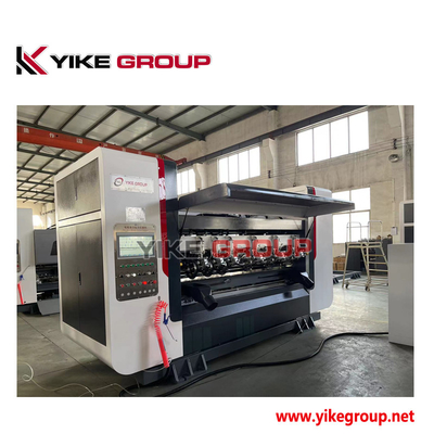 YK-2500 Thin Blade Slitter Scorer Machine για την παραγωγή κυματοειδούς χαρτονιού