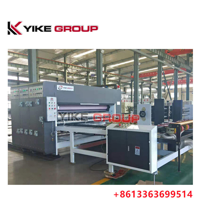 YK-1426 Αλυσίδα τύπου Φλεξο εκτυπωτής Slotter Machine Καρτόνι κουτί εκτυπωτής