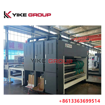 1400x2400mm αυτοματοποιημένη τροφοδότης αλυσίδα τροφοδότης 2 χρωματικός εκτυπωτής Slotter Machine από YIKE GROUP