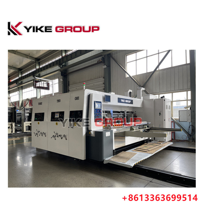 YK-1224 Τυπωτής υψηλής ταχύτητας Slotter Die Cutter Machine με Stacker για την κατασκευή κουτιών με χαρτόνια