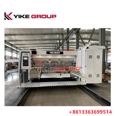 YK-1224 Τυπωτής υψηλής ταχύτητας Slotter Die Cutter Machine με Stacker για την κατασκευή κουτιών με χαρτόνια