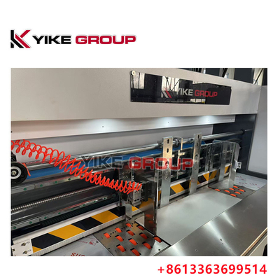 YK-1426 Lead Edge Flexo Printer Slotter Die Cutter Machine για την κατασκευή κιβωτίων