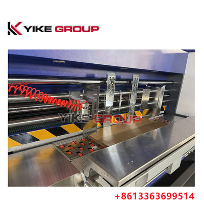 YIKE GROUP 1200X2400MM Flexo εκτυπωτής Slotter Μηχανή για την κατασκευή κουτιών από χαρτόνι