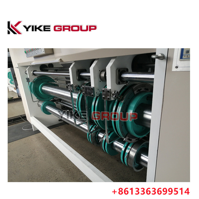 YIKE GROUP 1200X2400MM Flexo εκτυπωτής Slotter Μηχανή για την κατασκευή κουτιών από χαρτόνι