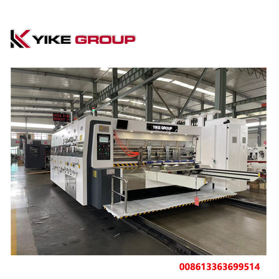 Μέγιστη ταχύτητα μηχανής 15000pcs/h Flexo εκτύπωση Slotting Machine για διάφορα κουτιά κάρτον κατασκευή