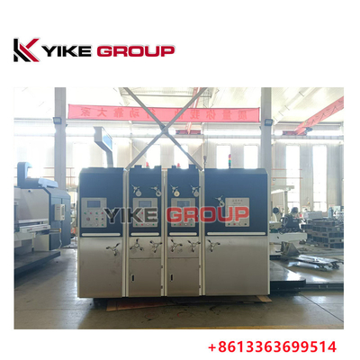 Yk-1228 Πίνακας εκτύπωσης μολύβδου με τροφοδοτικό άκρο Slotter Die Cutter Machine για κυματοειδή χαρτόνια