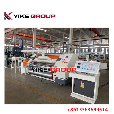 Η YIKE GROUP κυματοειδής κυλίνδρος διάμετρος 280mm μονόπλατη μηχανή για για κυματοειδές χαρτόνι γραμμή παραγωγής