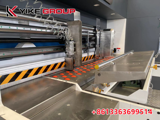 Ταχύτητα σχεδιασμού 150pcs/MinYK-1425 αυτόματη flexo εκτύπωση κόψιμο με δακτυλίδι