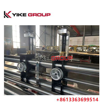 Εταιρεία YIKE GROUP 1200x2400mm Αυτοματοποιημένη μηχανή κολλήματος για κυματοειδή κουτιά