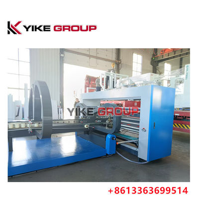 Εταιρεία YIKE GROUP 1200x2400mm Αυτοματοποιημένη μηχανή κολλήματος για κυματοειδή κουτιά