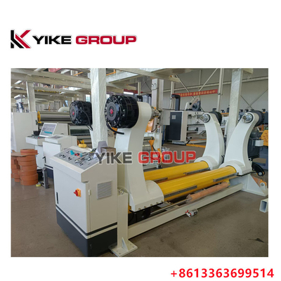 YK-2500 /250,V6B Υδραυλικός κυλινδρικός σταθμός για υψηλής ταχύτητας αυτόματη γραμμή παραγωγής κυματοειδούς χαρτονιού