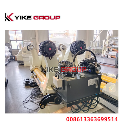 YK-2500 /250,V6B Υδραυλικός κυλινδρικός σταθμός για υψηλής ταχύτητας αυτόματη γραμμή παραγωγής κυματοειδούς χαρτονιού
