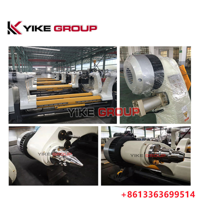 YK-2500 /250,V6B Υδραυλικός κυλινδρικός σταθμός για υψηλής ταχύτητας αυτόματη γραμμή παραγωγής κυματοειδούς χαρτονιού