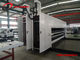 Τεράστια εκτύπωση Flexo τροφοδοτών αλυσίδων τύπων ημι αυτόματη που αυλακώνει τη μηχανή για το ζαρωμένο χαρτοκιβώτιο ISO εγκεκριμένο